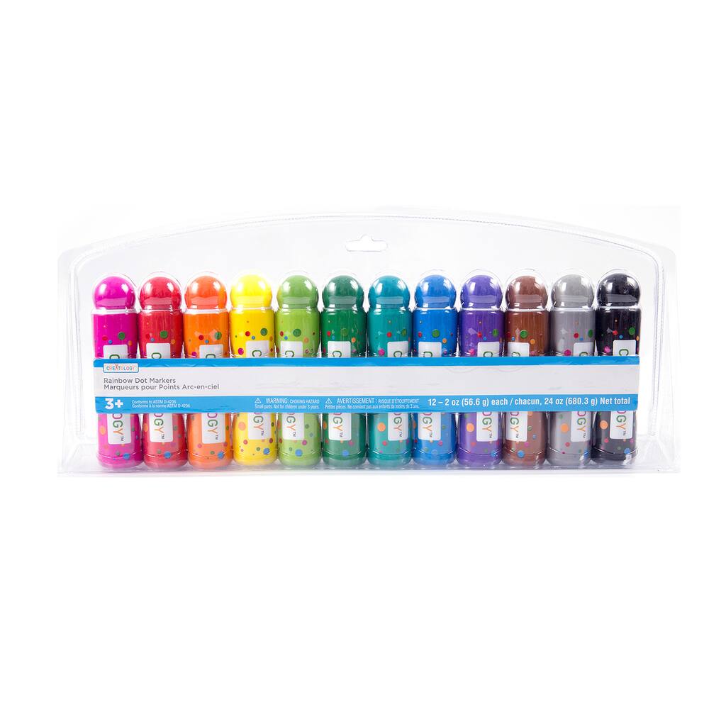 Shop For The Rainbow Dot Markers By Creatology At Michaels